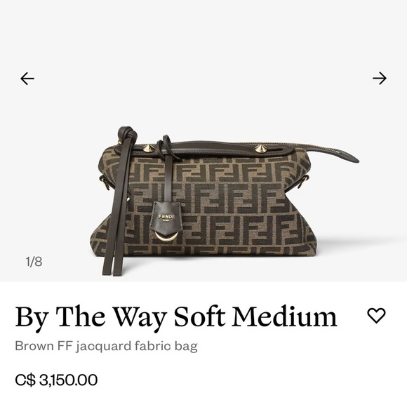 Vintage Fendi brown canvas & leather Zucca logo shoulder bag - Picture 12 of 13